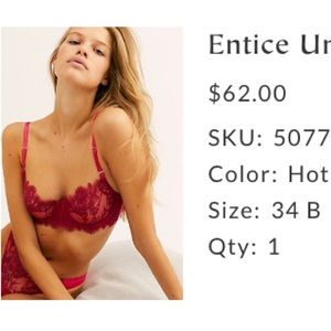 Entice Underwire Bra